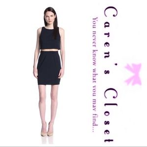 Bailey 44 Wonens Black Mesh Linebackers Mini Dress